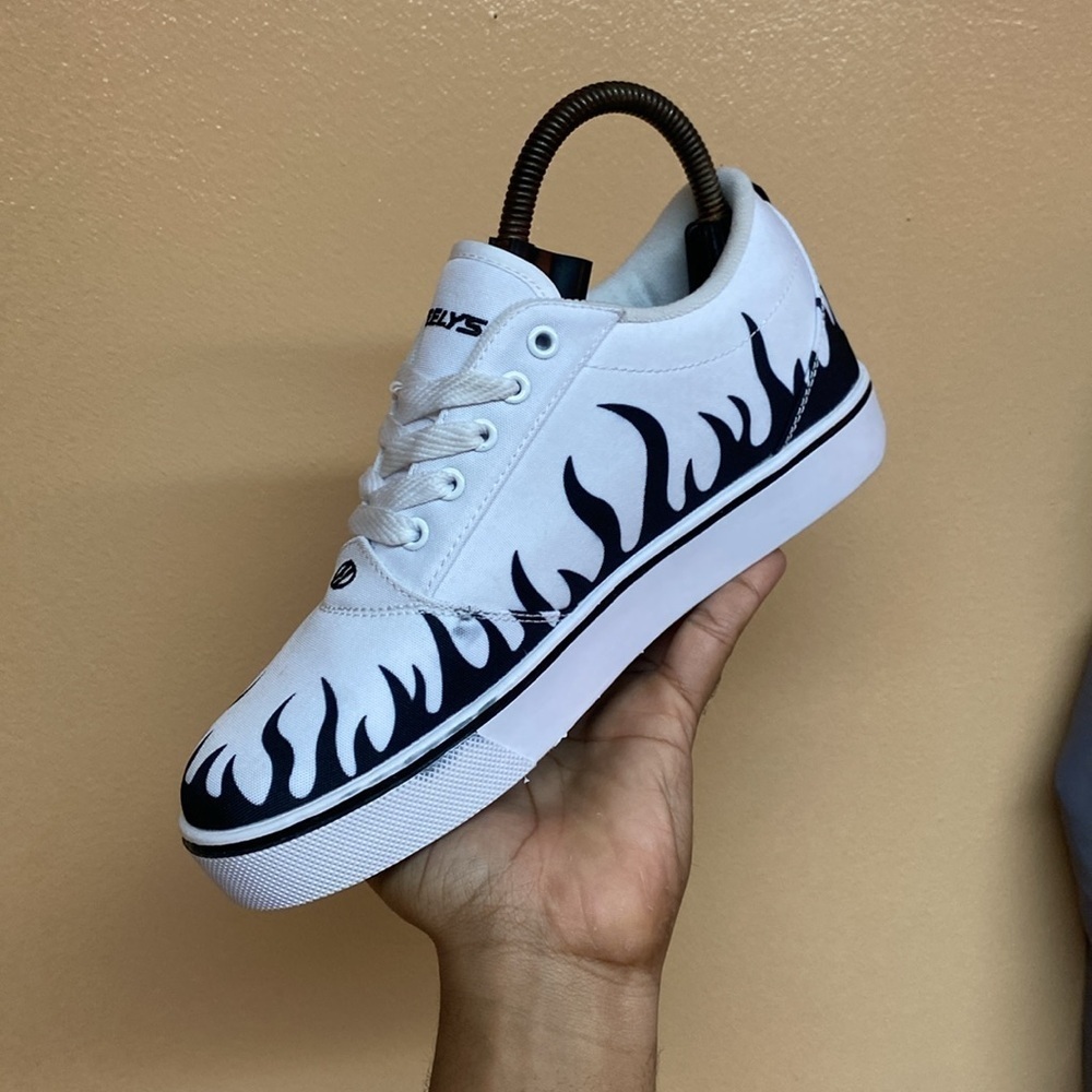 HEELYS White Black Flames - Picture 9 of 17